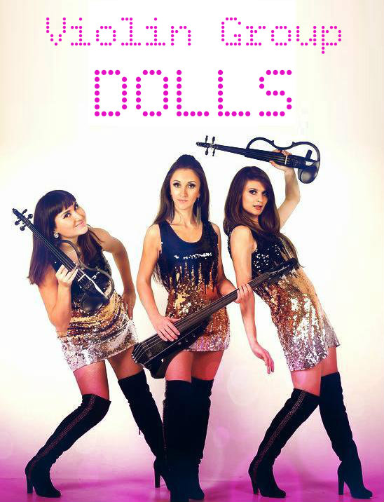 Violin Group DOLLS скрипичное шоу, струнное трио