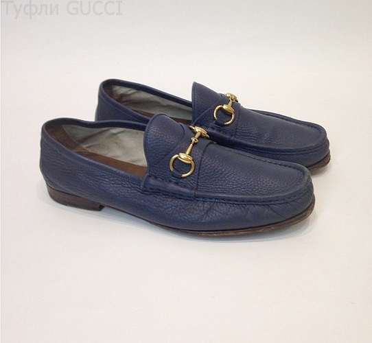 Туфли из натуральной кожи Gucci