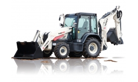 услуги экскаватора-погрузчика TEREX 815 RM две единицы
