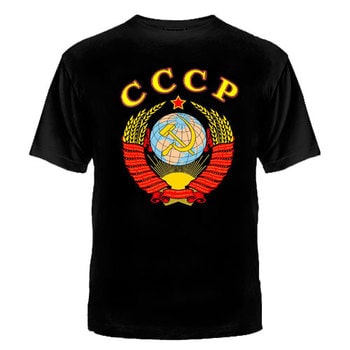 Футболка с гербом СССР